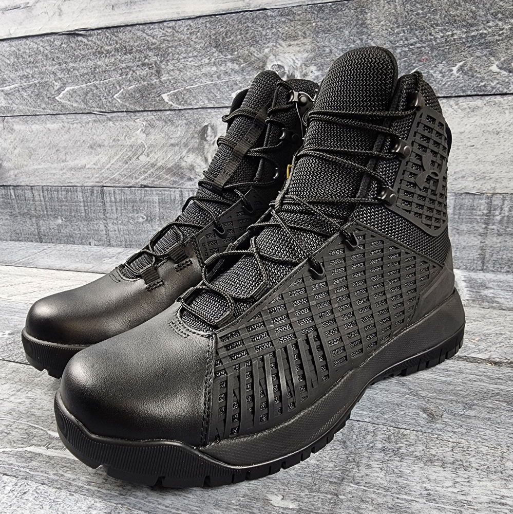 New Under Armour Stryker Tactical Boots Black